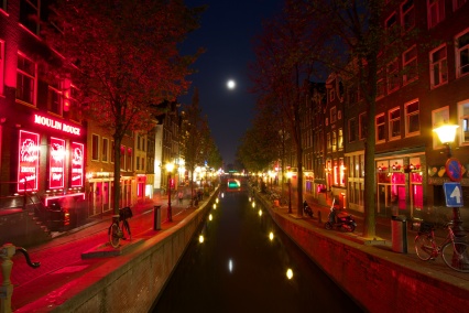 The heart of the red light district